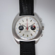 Sale Awesome Vintage Westclox Chronograph 17 Jewel Stainless Great Dial