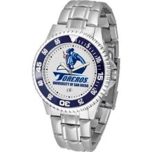 San Diego Toreros Men's Stainless Steel Watch