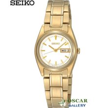 Seiko Classic Sxa132p1 - Gold Plated - Women's Watch 2 Years Warranty