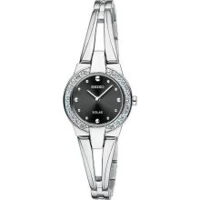 Seiko Ladies Solar Watch Sup051 Stainless Steel