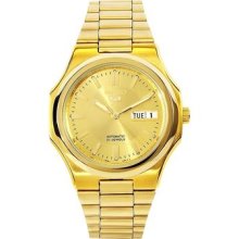 Seiko Men's Snkk52 Gold Tone S/s Bracelet Automatic Watch