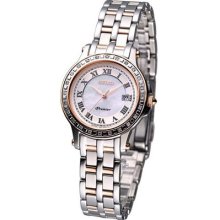 Seiko Premier Ladies Classic Pearl Dial Watch White Sxde60j1 Made In Japan