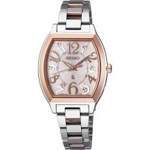 Seiko Ssve052 Lukia Milky Pink Ladies Watch