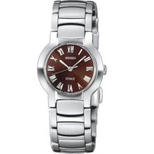 Seiko Sxgg05 Vivace Stainless-steel Brown Dial Women's Watch - Great Gift