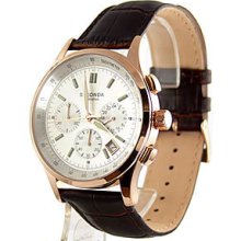 Sekonda Classique Men's Chronograph Rose Gold Watch