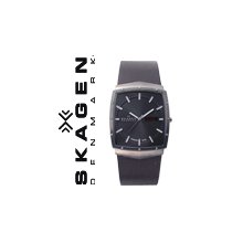 Skagen Denmark Mens Watch 396LTTM Slimline Titanium