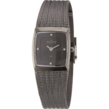 Skagen Grey Mesh Steel Watch