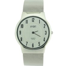 Smart Gents Watch With Silver Colour Analogue Dial