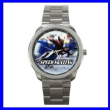 Sport Metal Watch SPEED SKATING Sports Women Men Girls (12464020)