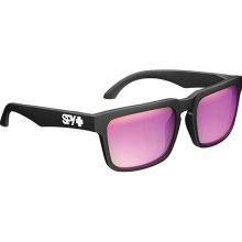 Spy - Discord Sunglasses, Matte Black Spy KAB - Grey - Pink Spectra