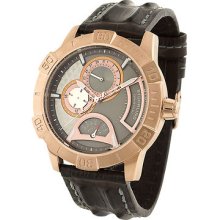 Stuhrling Original Men's 265.3345k59 Gen-y Rose Gold Layered Case,