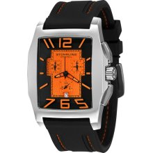 Stuhrling Original Men's Orange Dial Watch 204A.331697