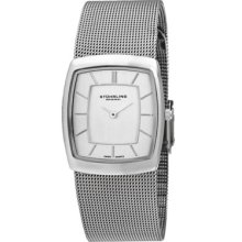 Stuhrling Original Unisex Chateau de Chantility Silver Watch