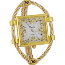 Stylish Square Case Women's Analog Bracelet Watch