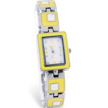 Stylish Yili Square Bracelet Women's Analog Watch (Gold)