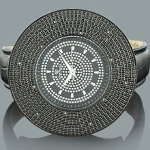 Super Techno Watches: Unique Mens Diamond Watch 0.12ct