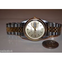 Swanson Men's Casual, Day & Date, Gold Tone Dial Watch