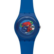 Swatch Indigo Lacquered Watch - Jewelry