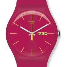 Swatch Rubine Rebel Ladies Watch SUOR704 ...