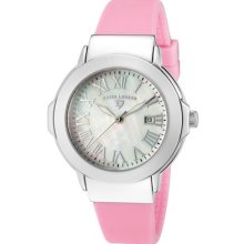 Swiss Legend 20032-02-lpk South Beach White Mother Of Pearl Dial Light Pink