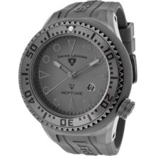 Swiss Legend 21818D-PHT-14 Men's Neptune Grey Dial Gunmetal IP Case Gr