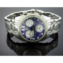 SWISS MOVT LARGE AQUA MASTER 0.75 STAINLESS STEEL 44MM