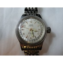 Swiss Oris Big Crown Pointer Date Ss Bracelet Auto Dressing Watch $499.00