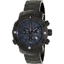 Swiss Precimax Men's Poseidon Deep Dive Pro SP12074 Grey Stainless-Steel Swiss Chronograph Watch with Grey Dial