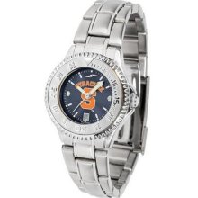 Syracuse University Women's Stainless Steel Dress Watch