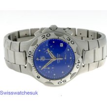 Tag Heuer Kirium Mens Watch Chrono Blue Shipped From London,uk, Contact Us