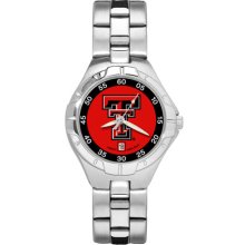 Texas Tech Pro II Women's Stainless Steel Watch