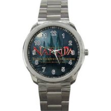 The Chronicle Of Narnia Unisex Silver-Tone Sports Metal Watch 04