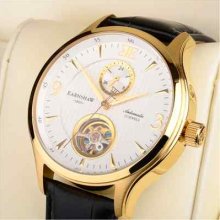 Thomas Earnshaw Men's 23 Jewels Automatic Movement 14ct Gold Plated Watch -