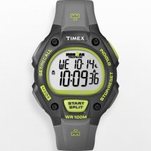 Timex Ironman Triathlon Black Resin Digital 30-Lap Chronograph Watch -