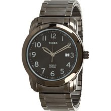 Timex Mens T2p135 Elevated Classics Black Sunray Watch