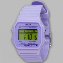 Timex T2n267 Unisex Retro 80 Watch Lavender ($50 List Price)