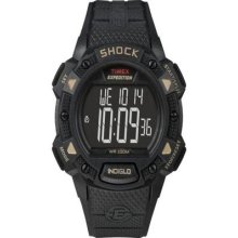 Timex T49896 Expedition Shock Chrono Alarm Timer Watch