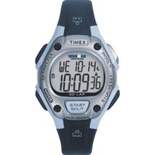 Timex T5E951 Timex Ironman Triathlon 30 Lap Mid Size Light Blue/