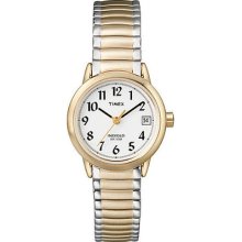 Timex Women's Expansion Watch - Silver Tone And Gold