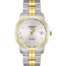 Tissot T0494102203301 Watch PR 100 Mens - Silver Dial