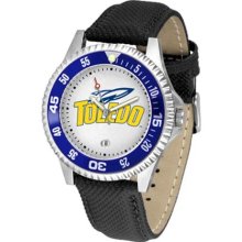 Toledo Rockets Mens Leather Wrist Watch