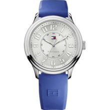 Tommy Hilfiger 1781285 Blue Silicone Strap 40mm Ladies Watch