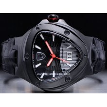 Tonino Lamborghini Spyder3000 3 NEW 3036 black PVD watch sale buy sell