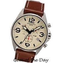 Torgoen Swiss T16 Series Professional Pilot's Chronographs T16103