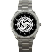 Tribal Art Sport Metal Watch Iw547 - Stainless Steel - Gray - tribal