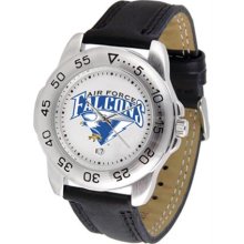 U.S. Air Force Falcons AF Mens Leather Sports Watch