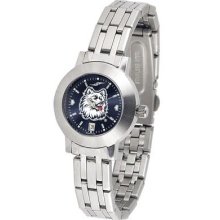 UCONN Huskies Women's Modern Stainless Steel Watch