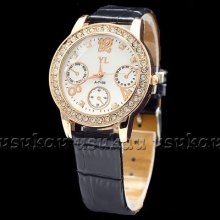 Unique Style Women Lady Gift Choice Fashion Causal Wrist Watch Watches 5 Colors