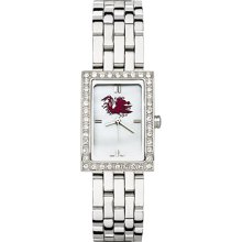 University of South Carolina Ladies Allure Watch Stainless Bracelet Strap