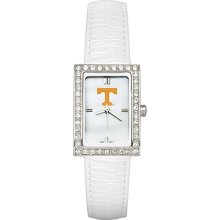 University of Tennessee Ladies Allure Watch White Leather Strap